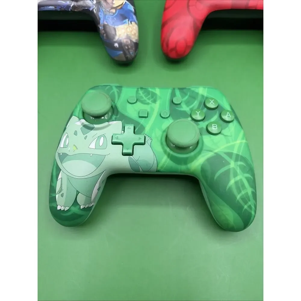 x3 Lot Of Nintendo Switch Controllers Zelda Red Pikachu Pokémon (No Cables)